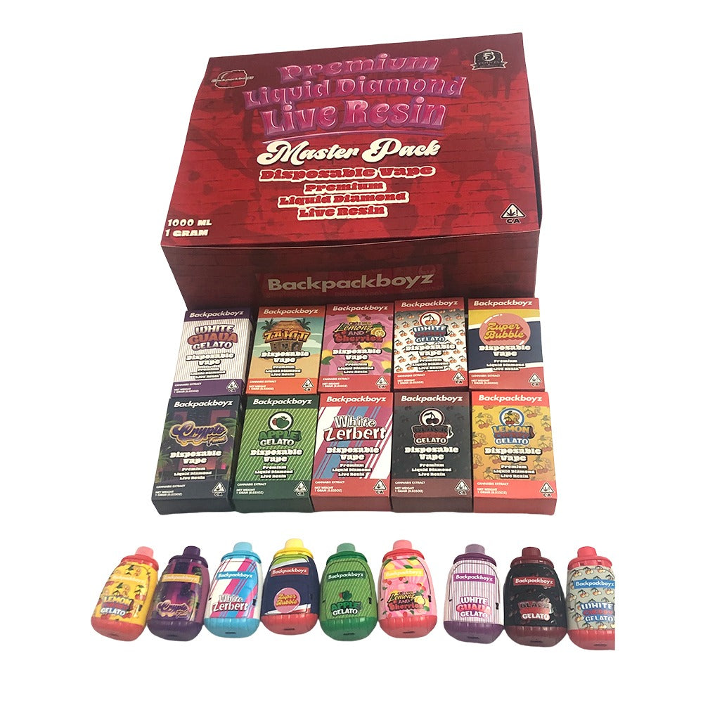 500 x 1ml Backpackboyz Cartridges