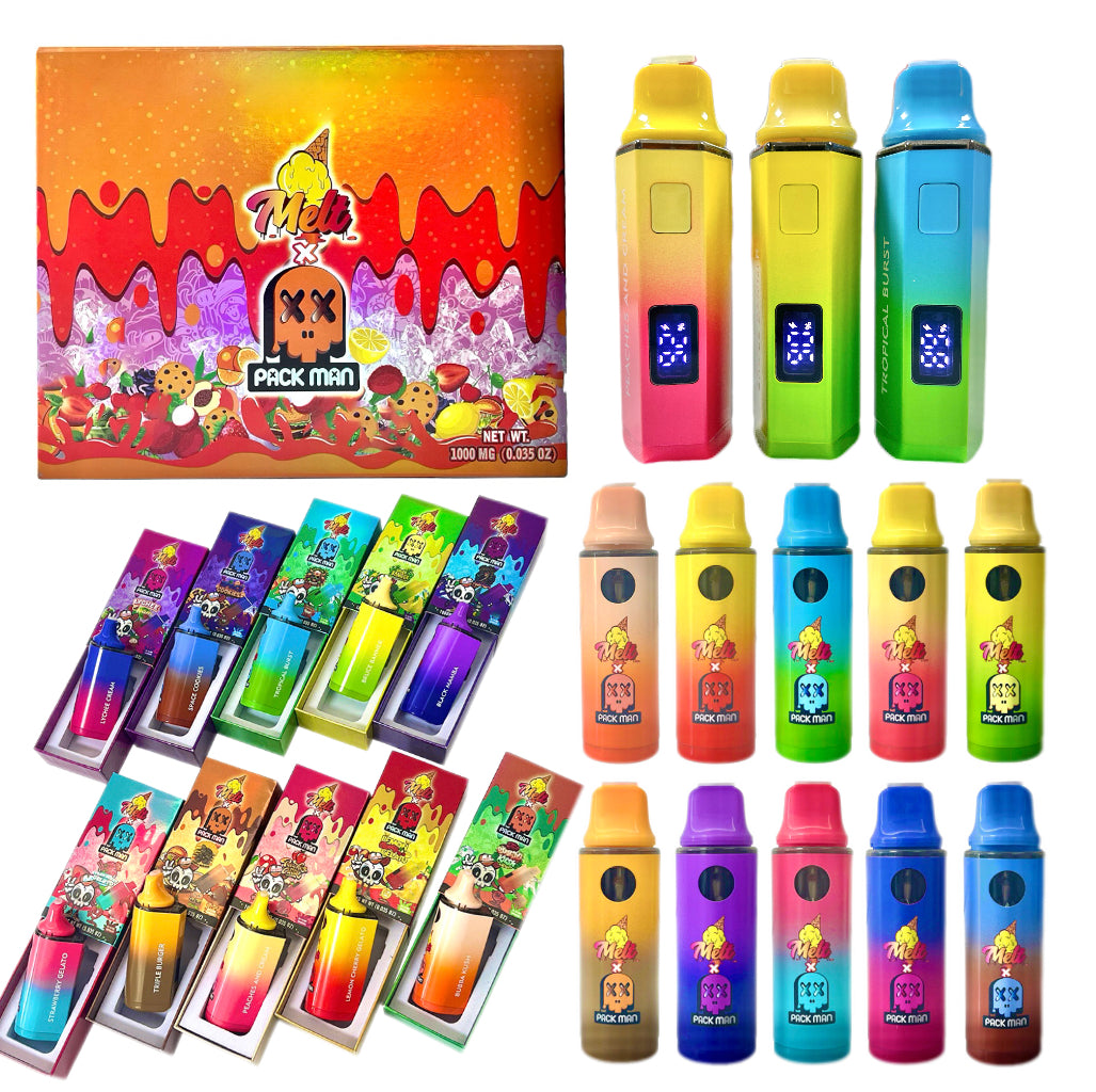 500 x 1ml Melt x Packman Cartridges